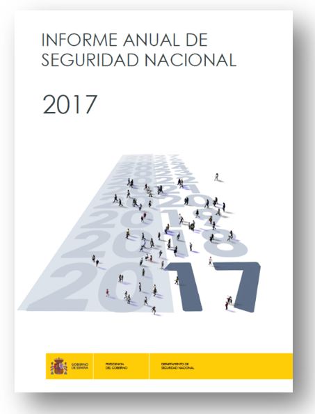 Portada Informe Anual de Seguridad Nacional 2017