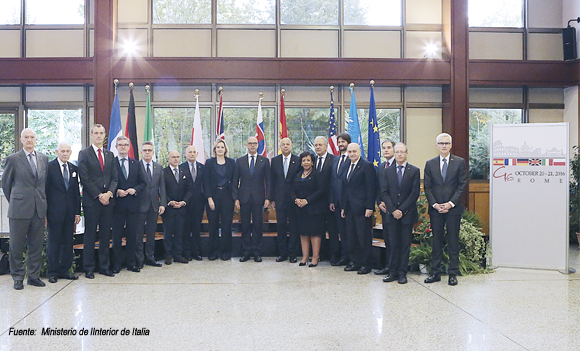 España aporta su visión en la Reunión de los Ministros de interior del G6