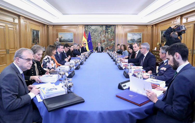 Consejo de Seguridad Nacional - Palacio de la Zarzuela - 04 de marzo 2020