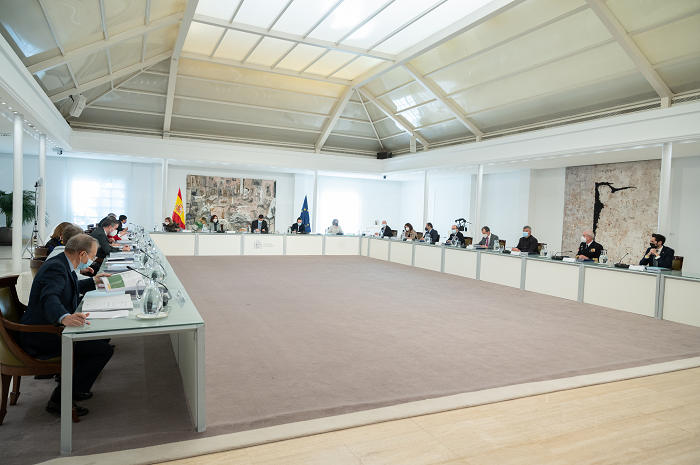 Consejo de Seguridad Nacional - Palacio de la Moncloa - 09 de marzo 2021