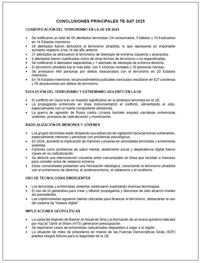 TESAT2025 Conclusiones