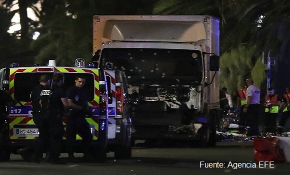 ATENTADOS EN NIZA (FRANCIA). 14 DE JULIO DE 2016