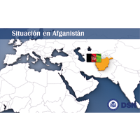 Mapa Afganistán