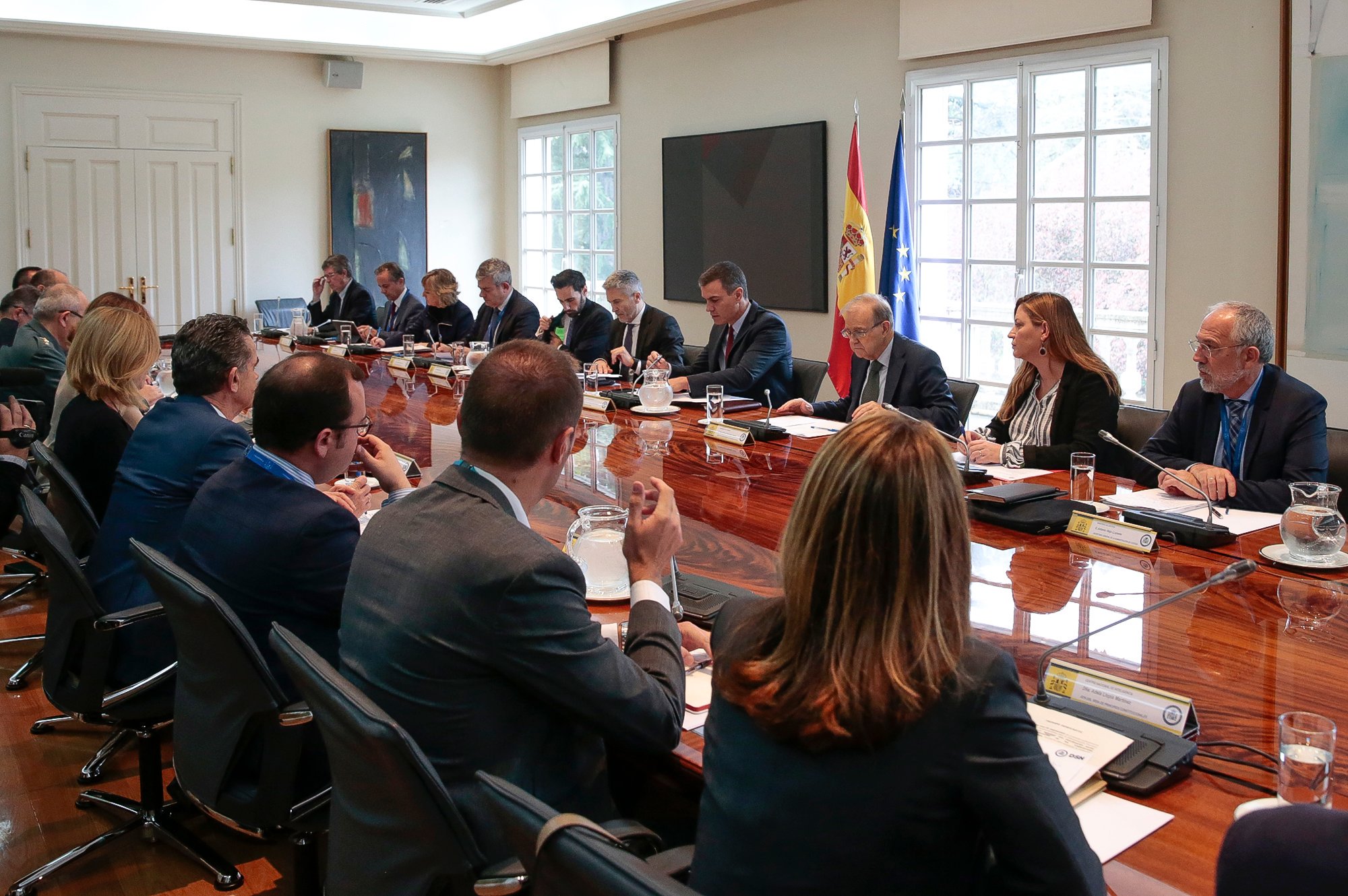 Comité de Seguimiento Situación Cataluña. Presidencia del Gobierno. Octubre de 2019