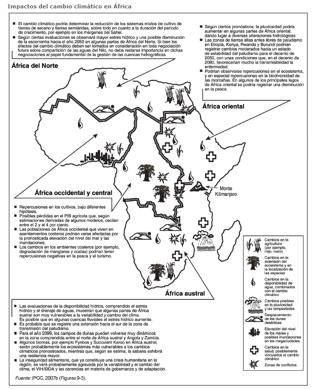 Lujoso La base de datos Perfecto El cambio climático en África | DSN