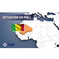 Mapa Mali Situación 