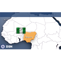 Nigeria Situación Mapa