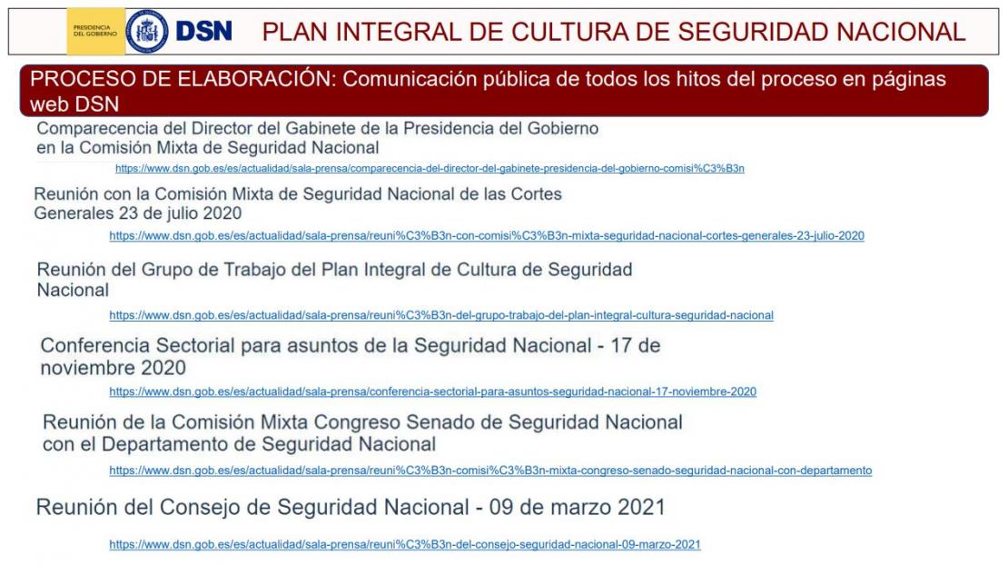 Plan Integral de Cultura de Seguridad Nacional