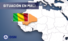 Mapa Situación Mali