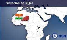 Níger - Mapa África