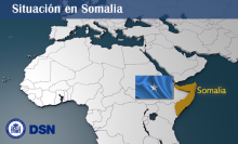 Somalia-Situación Mapa